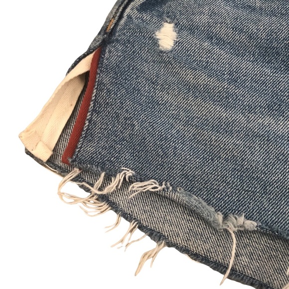 GRLFRND Cindy High-Rise Cut Off Short in Nobody Does it Better - Picture 7 of 16